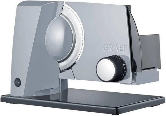 GRAEF S 11050 Grey Slicer, Electric 170 W Metal Black, Slicers, 343 mm, 237 mm, 252 mm, 2.33 KG