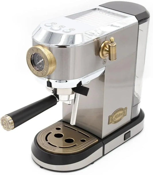 Espressomaschine KA 2001, Edelstahl, 19 bar, Kaffeemaschine für Espresso, Kaiser Kaffeemaschine R Empire