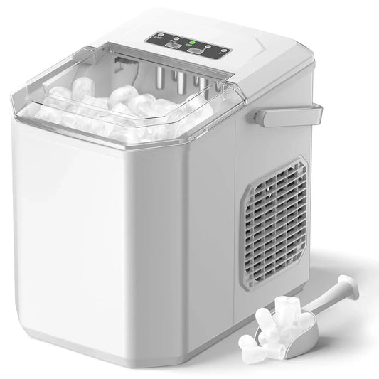 Eiswürfelmaschine 12kg/24h 6-13Min, 1,5 L, gewerblich, MEHRWEG