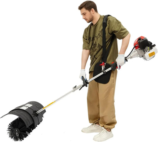52CC 2-Takt Unkrautbürste, Kehrmaschine, Bodenkehrmaschine, 2,3 PS