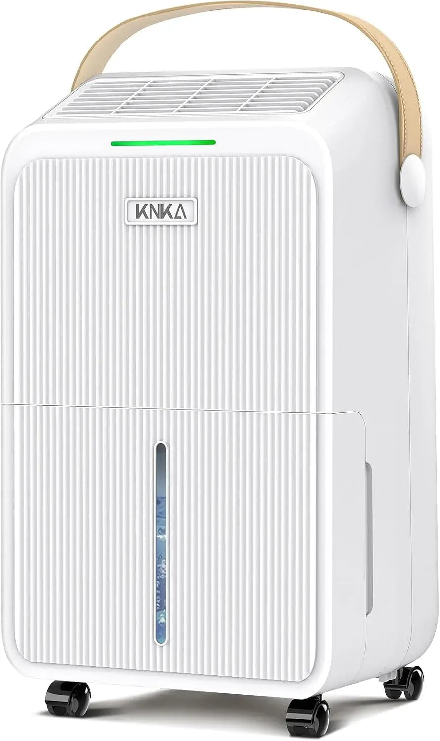 Luftentfeuchter, 3,3 L, KNKA, großer Wassertank, leise, LED-Feuchtigkeitsanzeige in Echtzeit, 35 m², 16 L/T, 100 m³