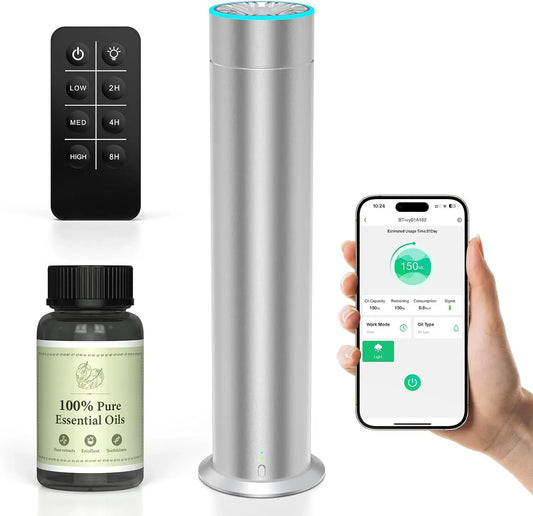 Duftöl Diffuser, Aroma Diffuser, Akku, 150 ML, kabellos, für Zuhause Büro Hotel Bar Yoga