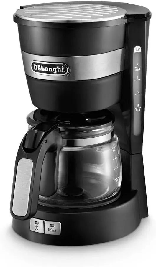 De'Longhi ICM 14011 14011.BK Kaffeemaschine, 650 W, Schwarz