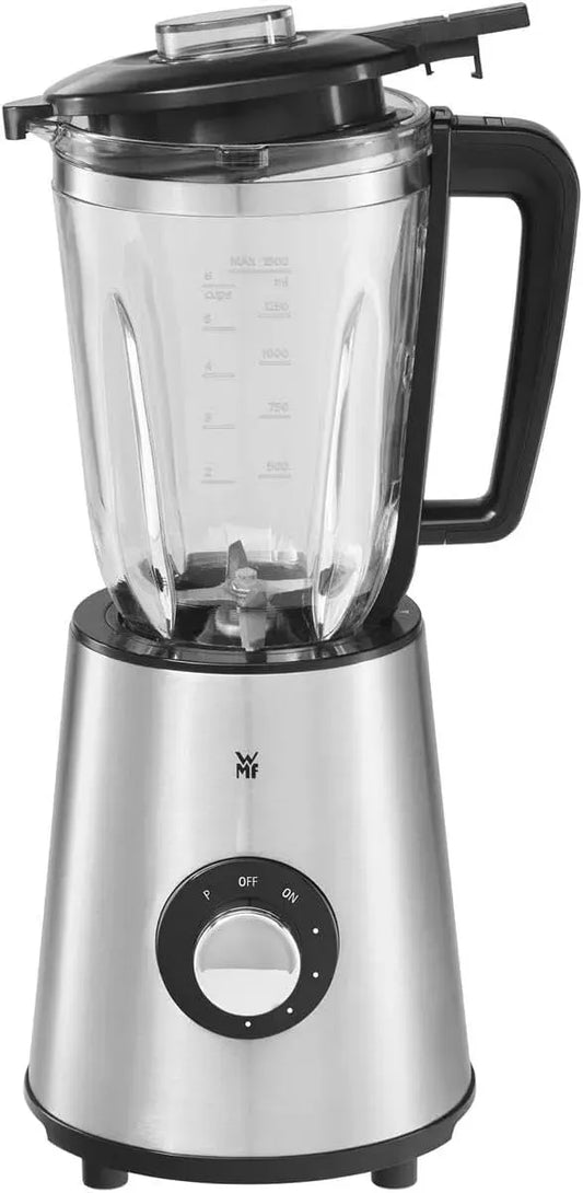 WMF Standmixer, 1,5 L, 000 U/min, Küchenmixer, Smoothie Maker, Kult X Standmixer Glasbehälter 1,5l