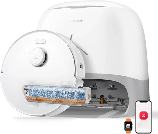 Saugroboter, 000 Pa, Staubsaugerroboter, roborock Qrevo Curv 2 Flow Saugroboter mit Wischfunktion