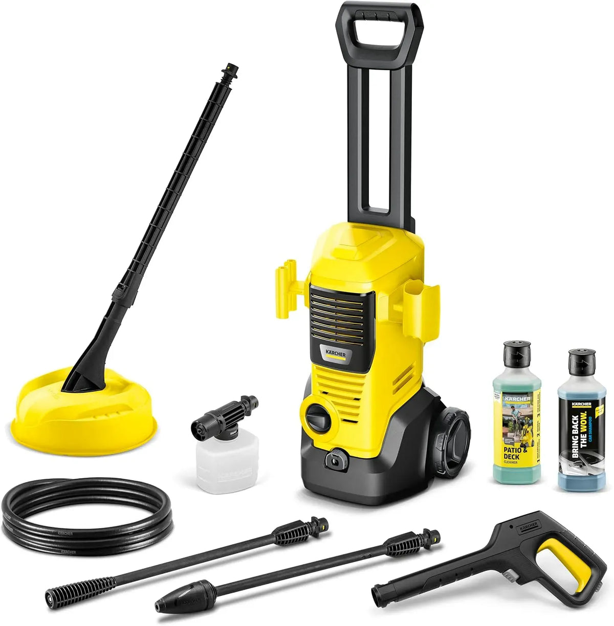 Kärcher K 2 Hochdruckreiniger, Hochdruc reiniger Premium FJ, 110 bar, Fördermenge: 360 l/h, Gewicht: 4, Flächenleistung: 0 m²/h, HD-Pistole, 4,2 kg