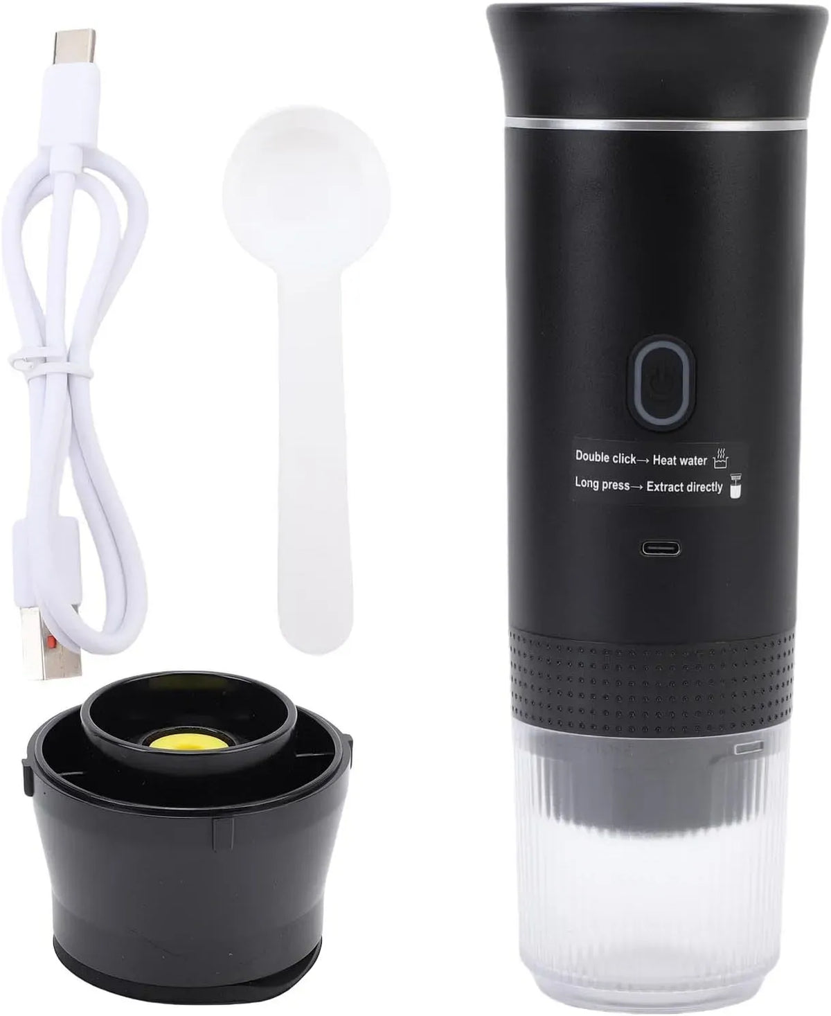 Kaffeemaschine, 72 W, tragbar, Outdoor, Schwarz, 120 ml Tasse