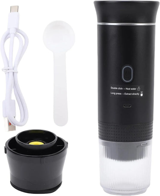 Kaffeemaschine, 72 W, tragbar, Outdoor, Schwarz, 120 ml Tasse