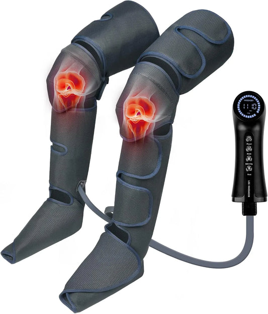 Wadenmassagegerät, Beinmassagegerät, Kniemassagegerät, 3 Modi, Wärmefunktion, für Schmerzen und Durchblutung