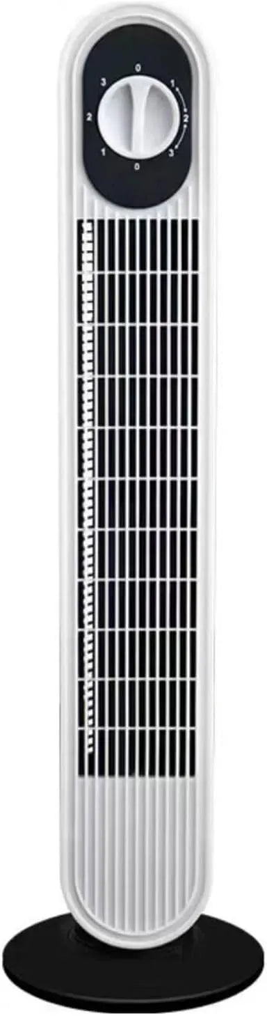 Ventilator, 30 dB, Flügelloser 7.9m/s, tragbar, leise, leiser 30dB oszillierender Luftzirkulator, 80° Schwenkbar, 7.9 m