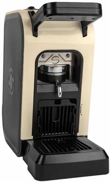 Espressomaschine, herausnehmbar, kompatibel mit 44 mm Papier-Pads, herausnehmbarer Behälter, ESE-Pads