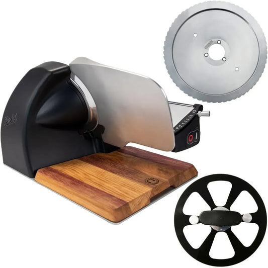Aufschnittmaschine, Messer, 20cm, 20 cm, Schwarz, Werkstatt Aufschnittmaschine Home Line 20