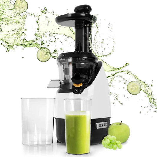 JE2 Kaltpresse, Juicer, 220 W, Duronic Slow Juicer, langsam drehende Kaltpresse