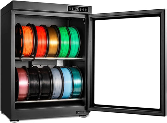 3D-Filament Trockenschrank, 70 L, 3D-Optik, Kunststoff, für Heimstudio