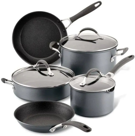 Geschirrspüler, Spülmaschine, Grau, Circulon Scratch Defense Induction Hob Pan Set of 5