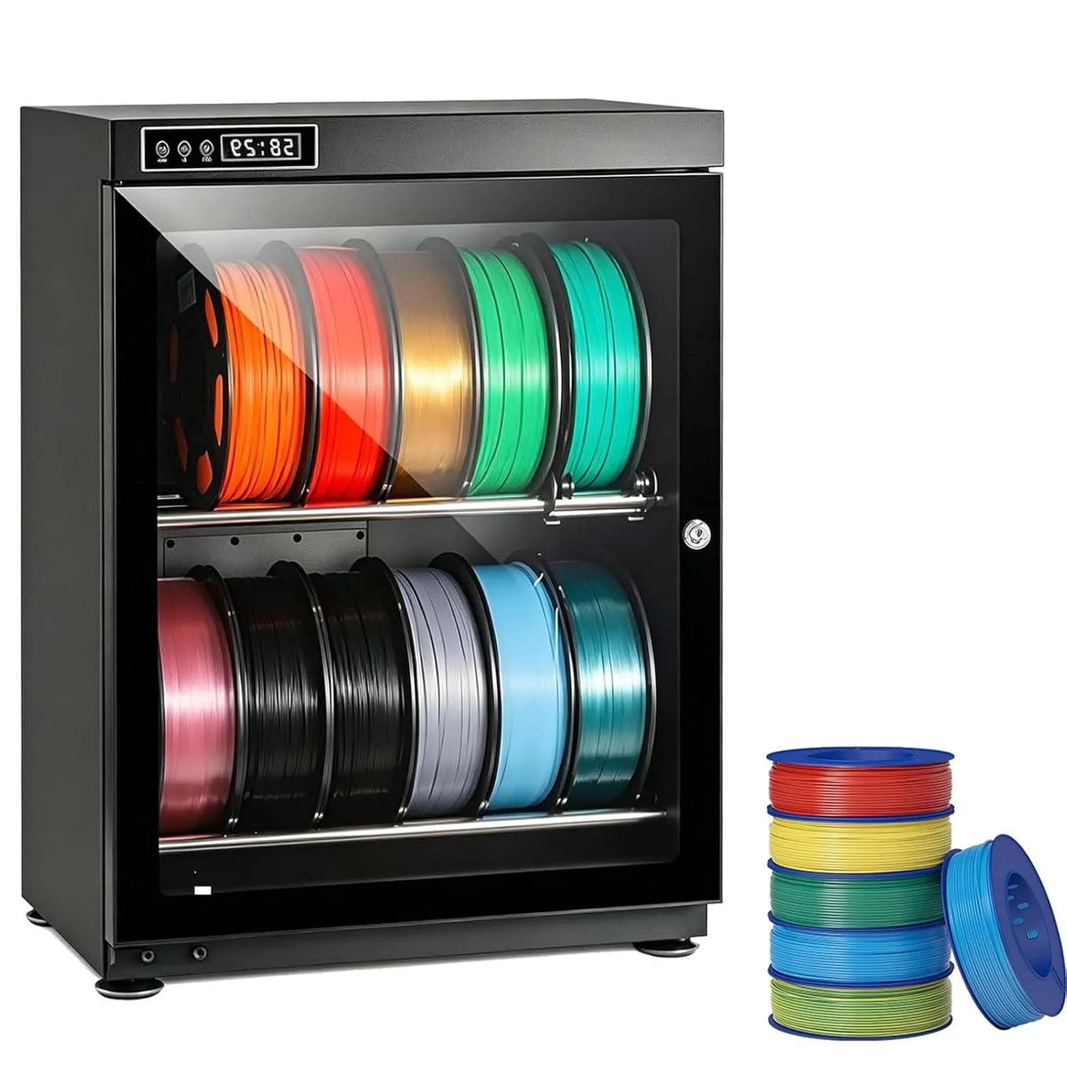 Drucker, 70 L, 3D-Optik, gewerblich, Feuchtigkeit RH15%-60%, 3D Printer Filament Dry Cabinet, Für ABS Nylon