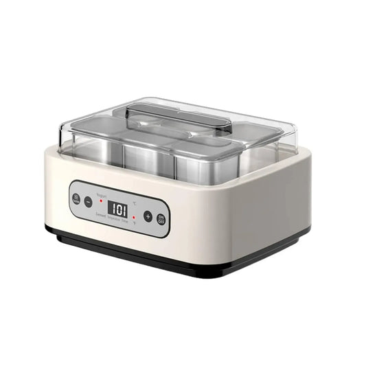 Joghurtmaschine, Joghurtbereiter, Timer, Glas